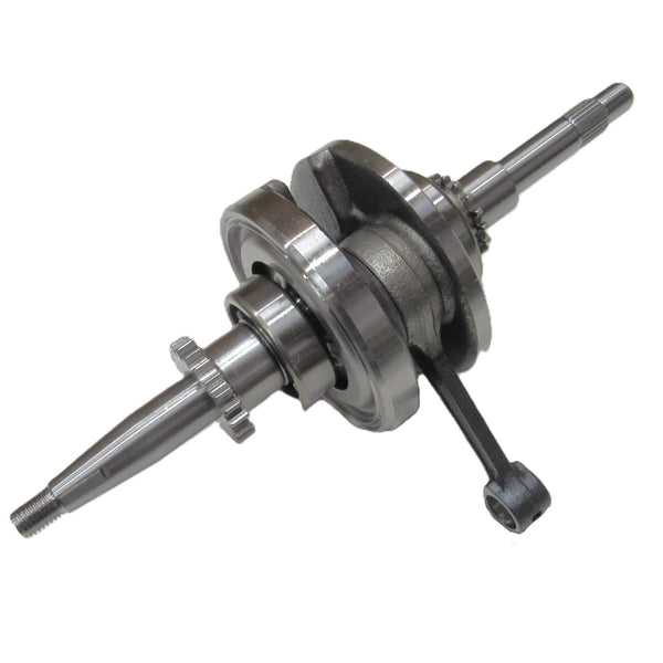 49cc Crankshaft 22T for GY6-50 QMB139 49-80cc Scooter Motors. Click Here for specs and fitment: