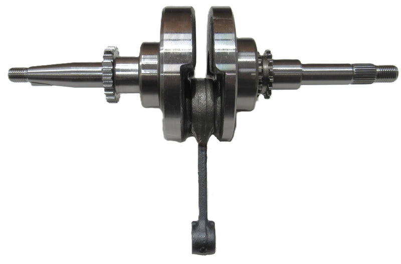 49cc Crankshaft 22T for GY6-50 QMB139 49-80cc Scooter Motors. Click Here for specs and fitment:
