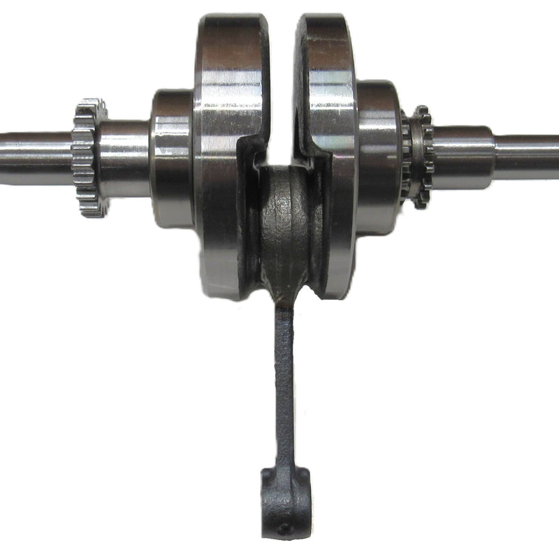 49cc Crankshaft 22T for GY6-50 QMB139 49-80cc Scooter Motors. Click Here for specs and fitment:
