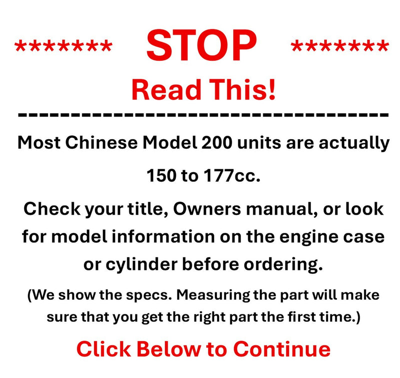 Click Here for GY6 125-200cc parts.