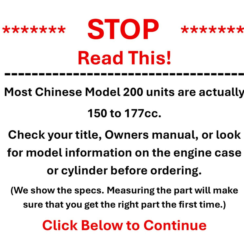 Click Here for GY6 125-200cc parts.