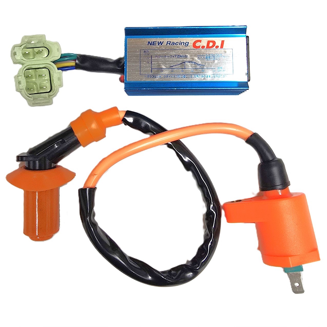 High Performance CDI & Ignition Coil GY6-50 to 180cc