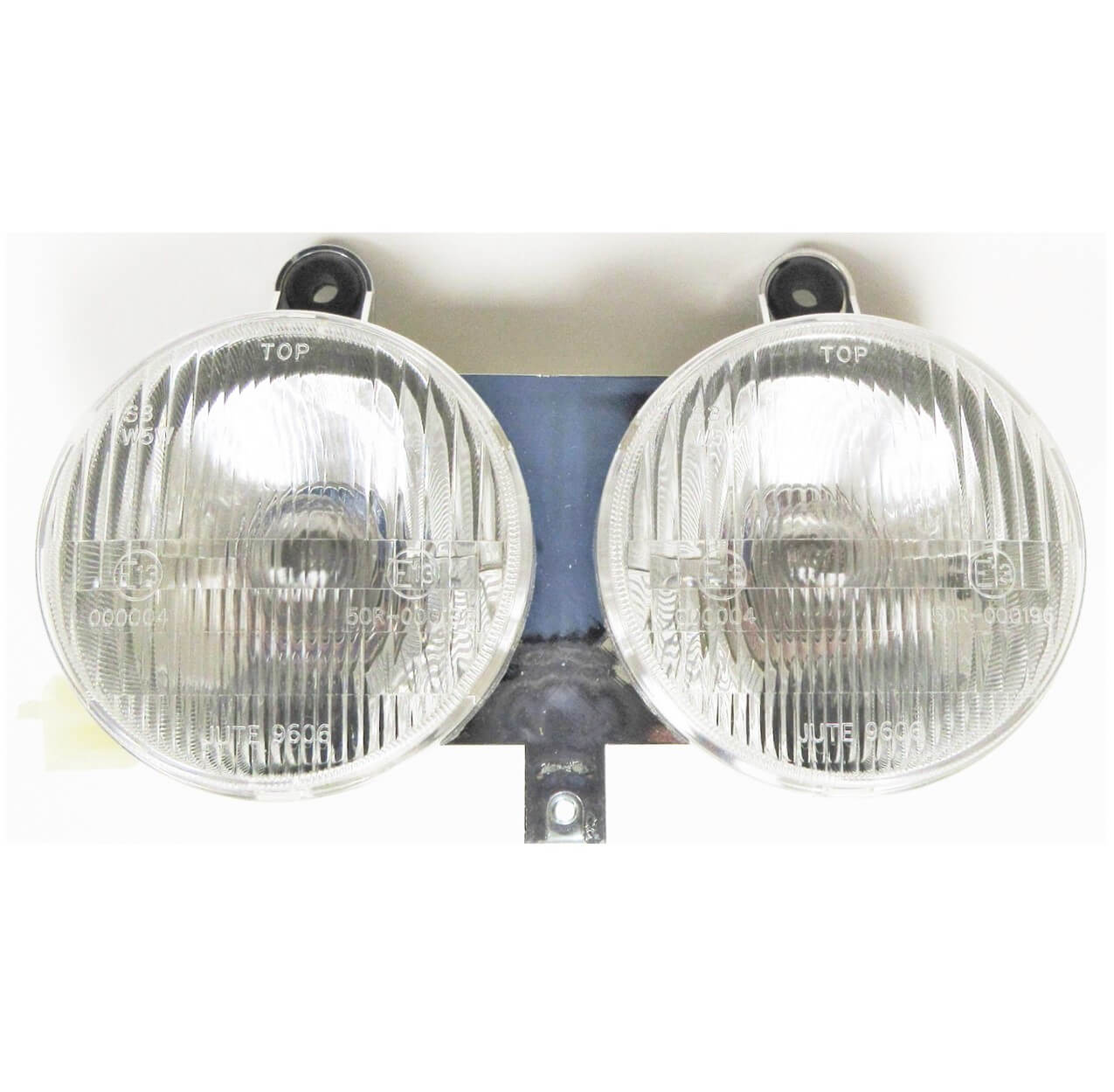Headlight Fits Alpha Sports Kolt and other small ATVs Light OD=80mm Bolts C/C=93mm 3/3 Pin Jack OE# 33100-116-00A