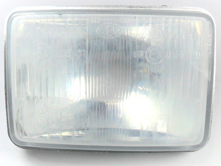 Tomos Headlight Lens Original CEV Lens 5" x 3.5" BULB NOT INCLUDED (Uses Bulb #144701) - Click Image to Close