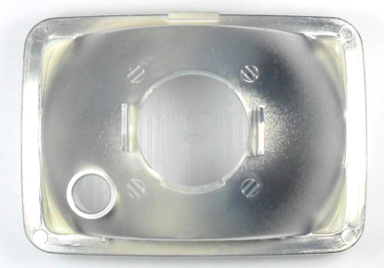 Tomos Headlight Lens Original CEV Lens 5" x 3.5" BULB NOT INCLUDED (Uses Bulb #144701) - Click Image to Close