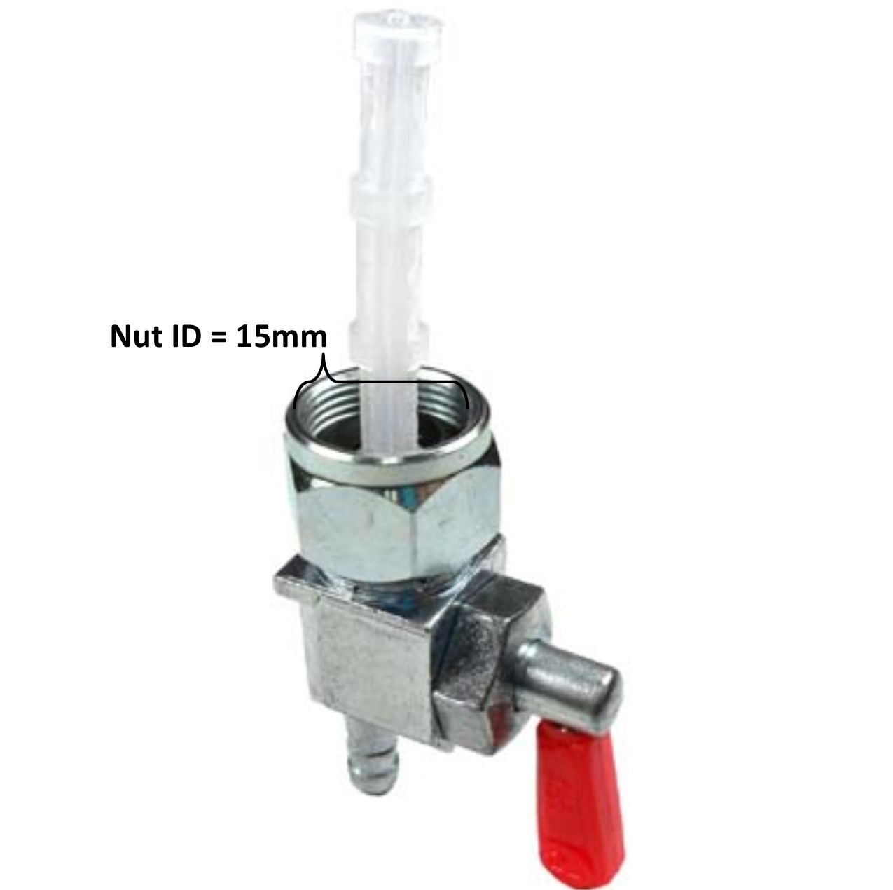 Fuel Valve Nut ID=15mm Fine Thread PUCH MAGNUM + other models. - Click Image to Close