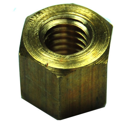 EXHAUST NUT TALL For easy mounting in recess cylinder Fits 6mm Stud, Nut HT= 8mm - Click Image to Close