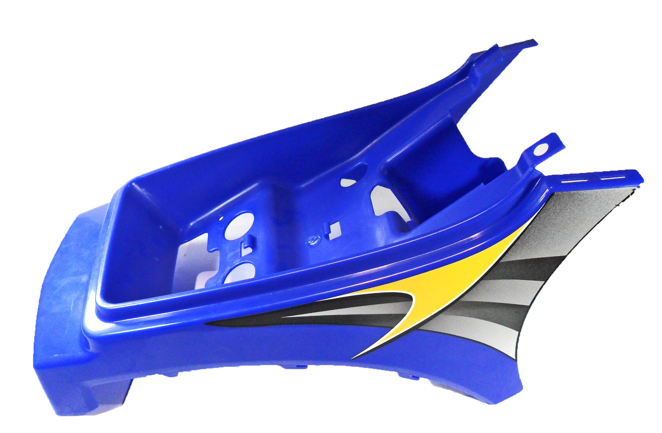 Rear Body Cover (Blue) Fits E-Ton Viper RXL 50, 70, 90cc ATVs Note: Front Body Cover (Blue) Fits E-Ton Viper RXL 50, 70, 90cc ATVs Note: This is a new body cover with minor blemishes due to packaging. - Click Image to Close