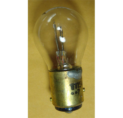 6V 21/5W #1154Tail Light Bulb 2 Terminal 15mm Base