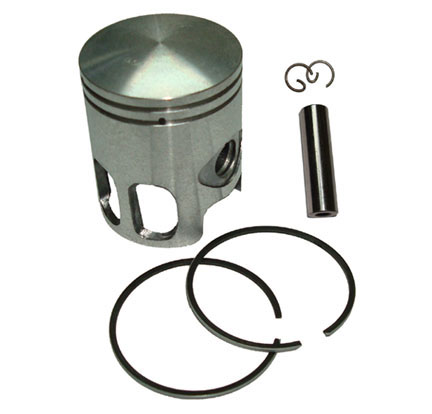 PISTON KIT 70cc Fits E-Ton Viper RXL70 ATVs 2 Stroke B=47 Pin=10 H=49 Ctr Pin To Top =26mm Use With Cast Cylinder - Click Image to Close