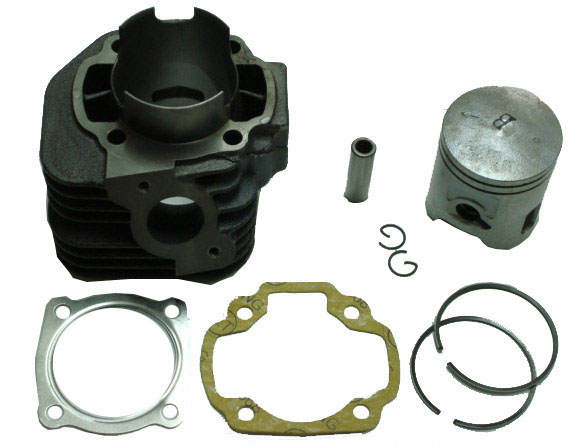 Cylinder Piston Top End Kit High Performance 100cc 2 Stroke B=54mm Pin=12mm H=77mm Fits Many Taiwanese Youth ATVs Fits Eton 90/90R, Polaris 90+ More - Click Image to Close