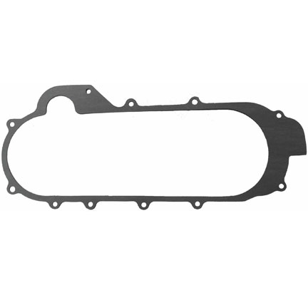 Crankcase Gasket Fits GY6-50 QMB139 49-90cc Scooter & ATVs. Cover Length = 17.50" 10 Holes - Click Image to Close