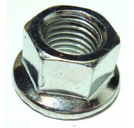 Flange Nut (M10x14) Used for clutch nuts on GY6-50 QMB139 49cc Chinese Scooter Motors - Click Image to Close