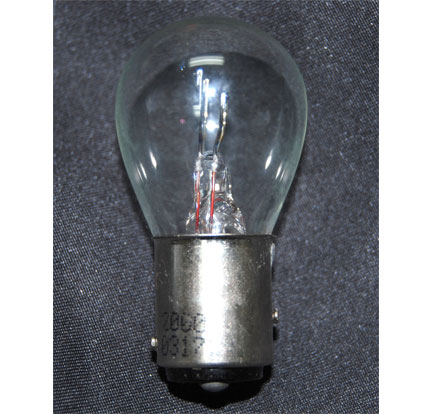 12V 21/5W Taillight Bulb 2 Terminal 15mm Base - Click Image to Close