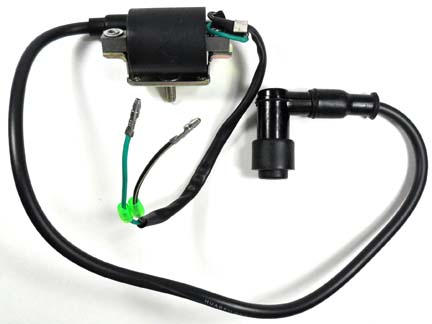 Ignition Coil Plug Cap=90deg, 18", 2 Terminal - Click Image to Close