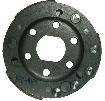Inner Clutch GY6-50 QMB139 49-90cc Scooter Motors and 2007-2013 E-Ton Viper RXL70, RX4-70, RXL90, RX4-90R, Rover UK1, Rover GT UK2, 2009-13 Yamaha Raptor 90 ATVs Fits Bell with ID=107mm