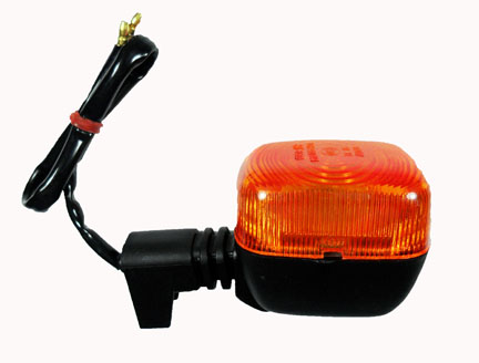 Turn Signal Fits E-Ton Beamer 50-150 Scooters + Many other brands 63 x 43 x 58 2 Wires - Click Image to Close