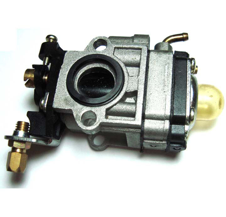 Carburetor 43-49cc 2-stroke Bolts ctr to ctr = 31mm Intake ID =15mm - Click Image to Close