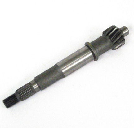 CLUTCH SHAFT GY6-125, GY6-150 ATV, GoKart, Scooter Motors 15 Tooth Length=177mm Check specs before ordering.