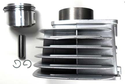 Cylinder Piston Top End Kit 125cc 4 Stroke ATVs, Dirtbikes B=52mm, H=78mm - Click Image to Close
