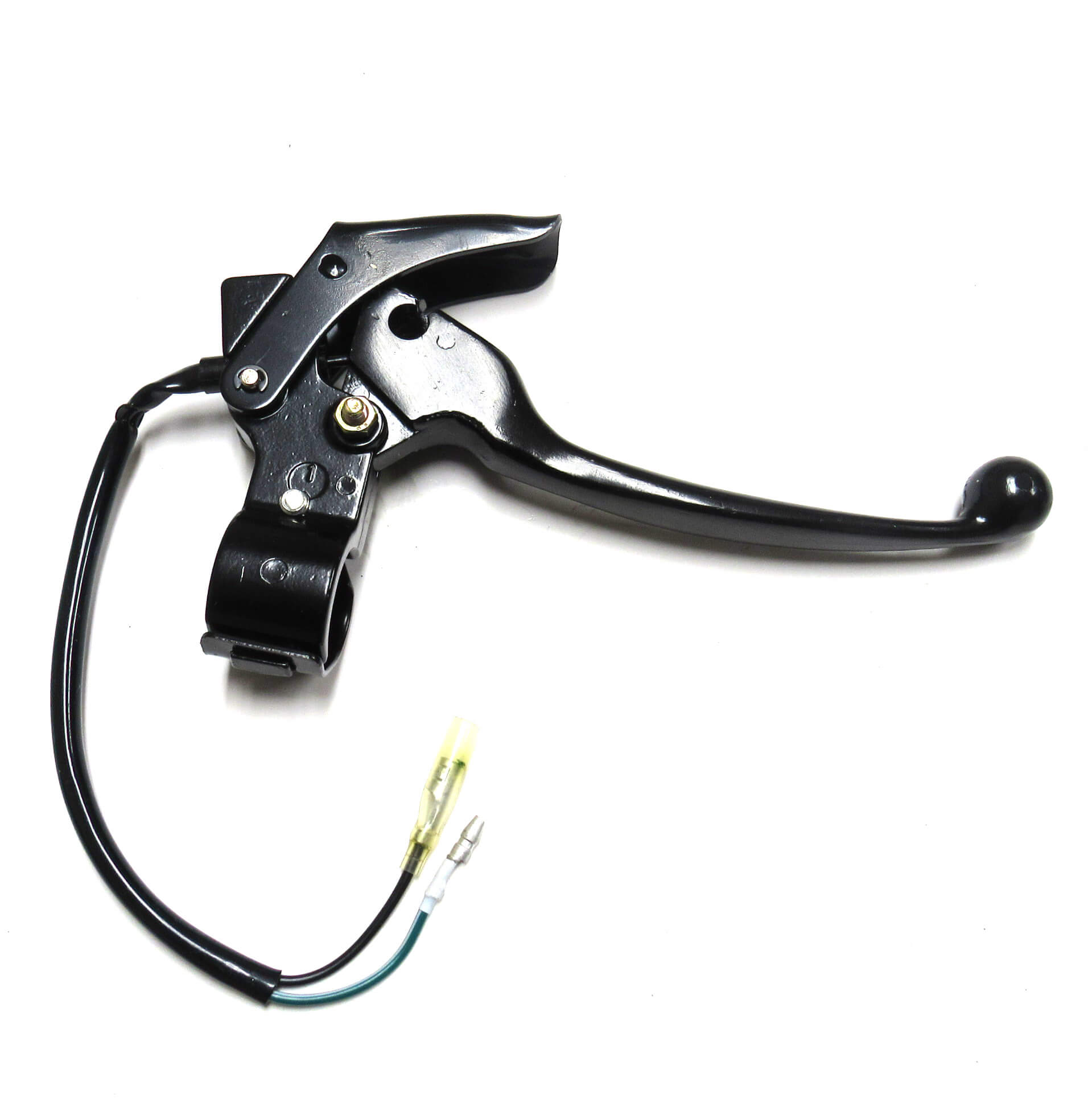 Left Hand Brake Lever Assembly Fits ATVs, Dirt Bikes, Scooters - Click Image to Close