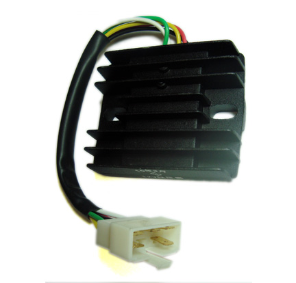 Voltage Regulator Rectifier 125-150cc GY6 66x80 5 Pins in 6 Pin FM Jack - Click Image to Close