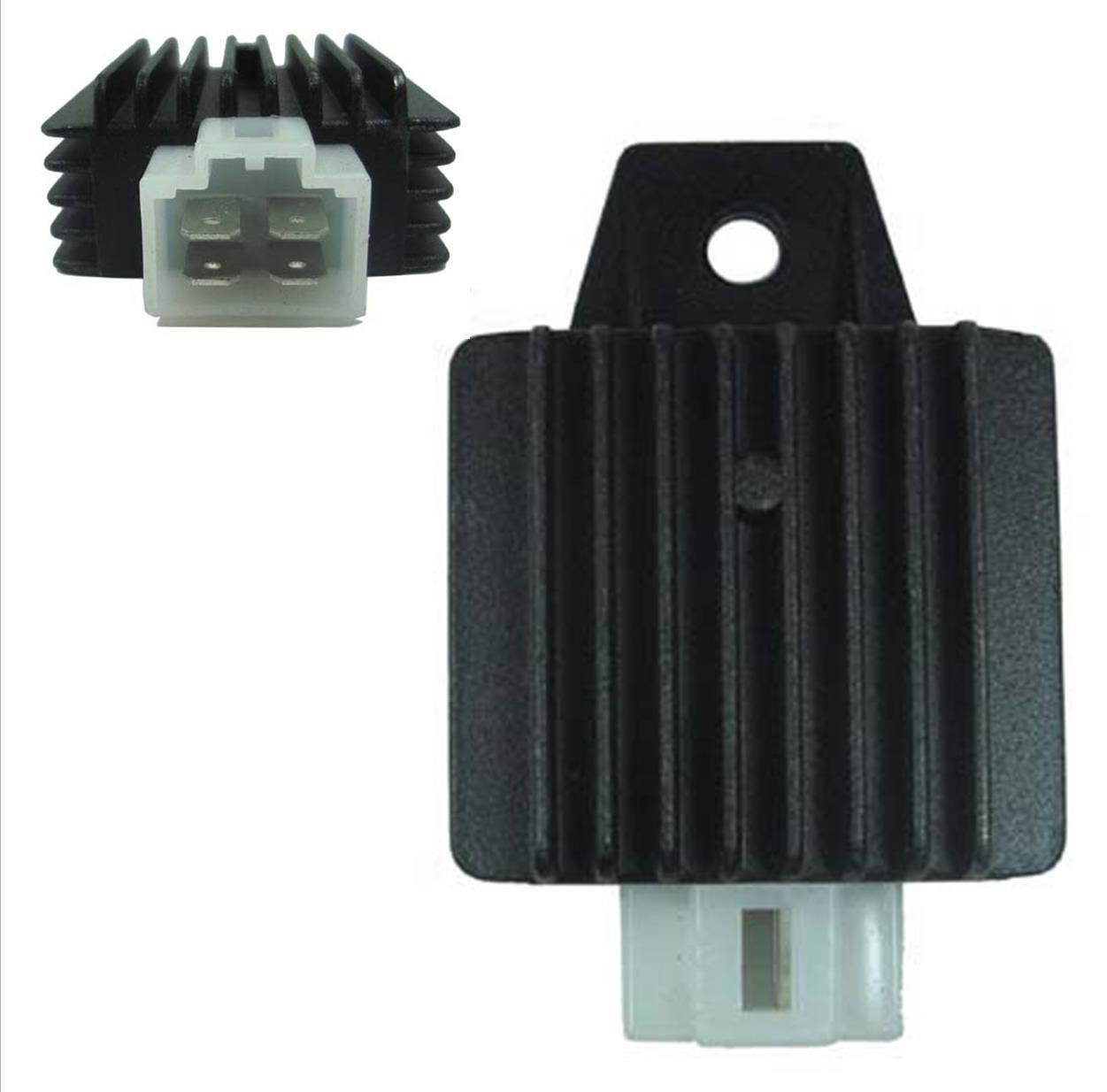 Voltage Regulator Rectifier 49-150cc Chinese ATV, Scooters 4 Pins in 4 Pin Jack 49x43