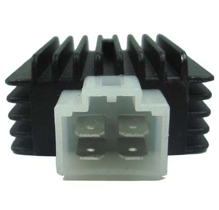Voltage Regulator Rectifier 49-150cc Chinese ATV, Scooters 4 Pins in 4 Pin Jack 49x43 - Click Image to Close