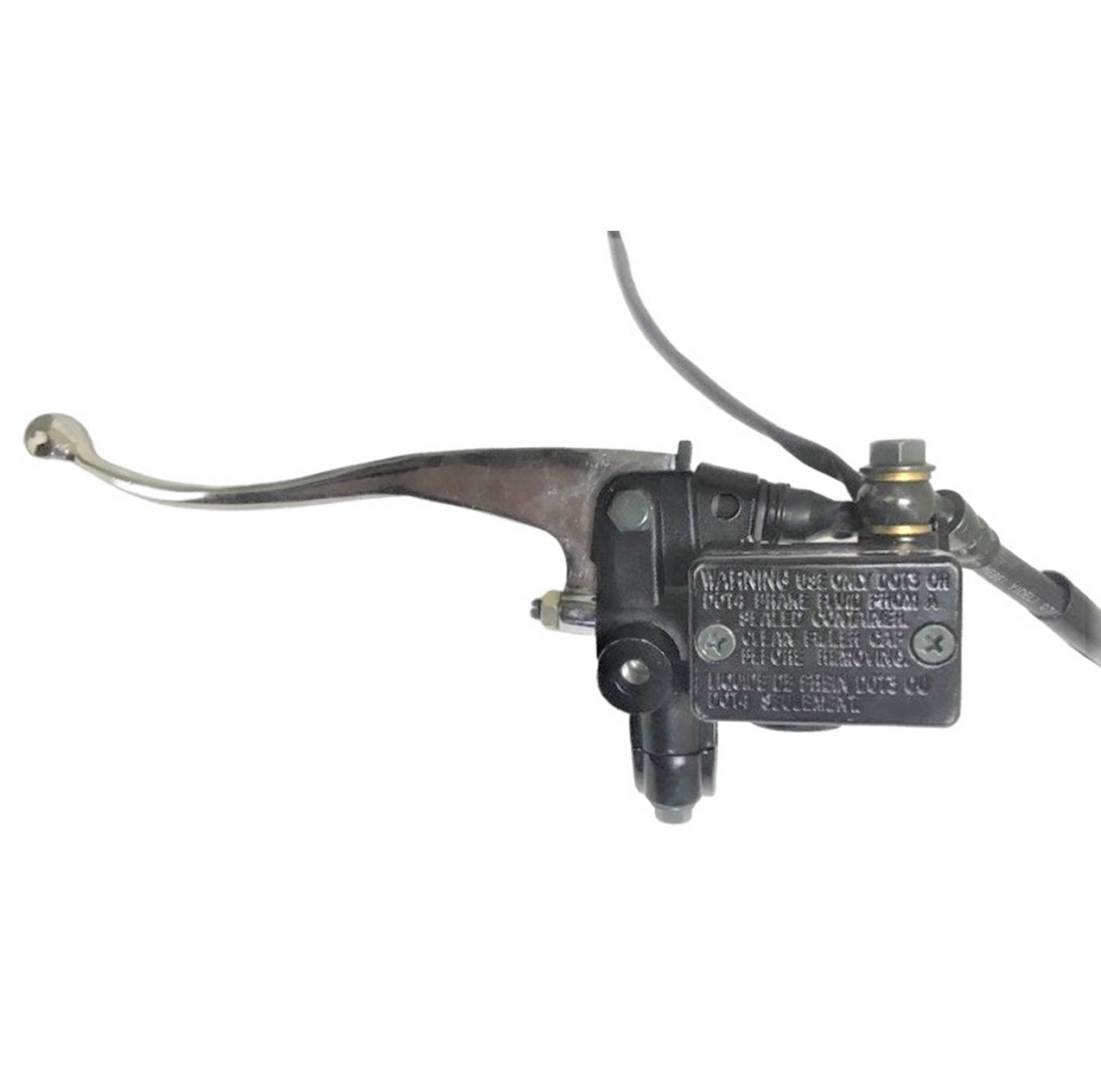 Rear Brake Assembly Brake Line L=84" Mount Holes 44mm Ctr to Ctr Caliper L=97 W=72 - Click Image to Close