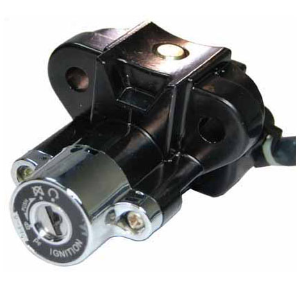 Ignition Switch Fits Many 150-250 Scooters With 3 Locks 6 Pin in 6 Pin Jack Bolts c/c=50mm - Click Image to Close
