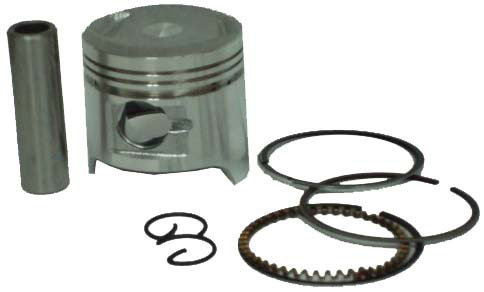 60cc (High Performance 44mm) Piston Kit. Fits GY6-50 Chinese Scooter Motors. PIN=13mm H=31 Ctr Pin To Top=17