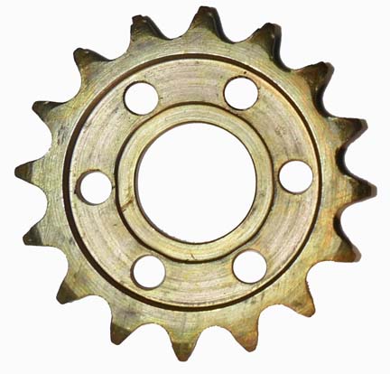 Front Sprocket #530 16th 16th Hole ID=30 Holes Cross c/c=50mm - Click Image to Close