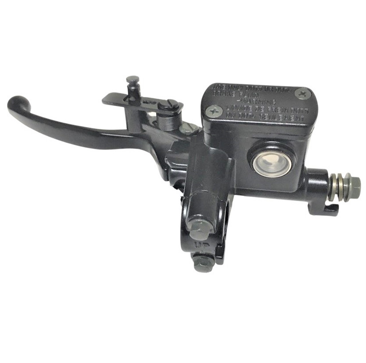 BRAKE LEVER & MASTER CYLINDER (Left Hand) Fits many ATVs & scooters