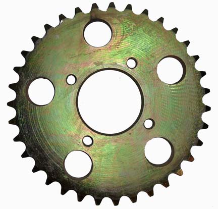 Rear Sprocket #530 35th ID=58 Bolts Ctr to Ctr=80mm