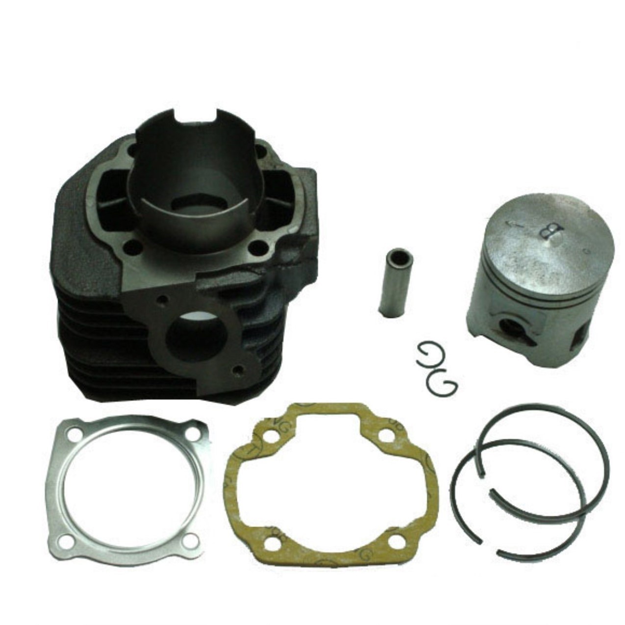 Cylinder Piston Top End Kit 49cc 2 Stroke ATVs, Scooters B=40mm Pin=12mm H=64mm CPI Models Only - Click Image to Close