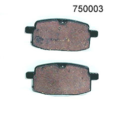 Front Disc Brake Pads (Set-2) Fits E-Ton Beamer 50, Matrix 50, 49cc Scooters + many other scooters - Click Image to Close