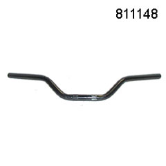 Handlebar OD=7/8", W=28", Rise=5", Clamp Gap=6"