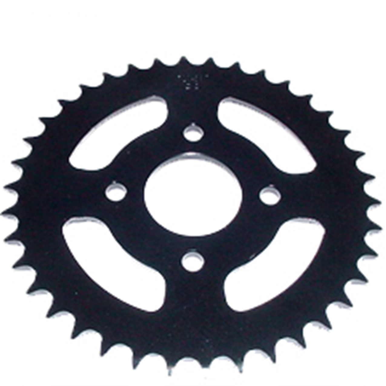 Rear Sprocket #520 40th Bolt Pattern=4x80mm (55mm to adjacent hole), Shaft=50mm Fits E-Ton Vector 250 ATVs + More - Click Image to Close
