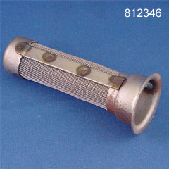 Spark Arrestor Screen Fits E-Ton Vector 250 ATVs. ID=31mm, OD=33.5mm, Screen OD=29mm L=4"