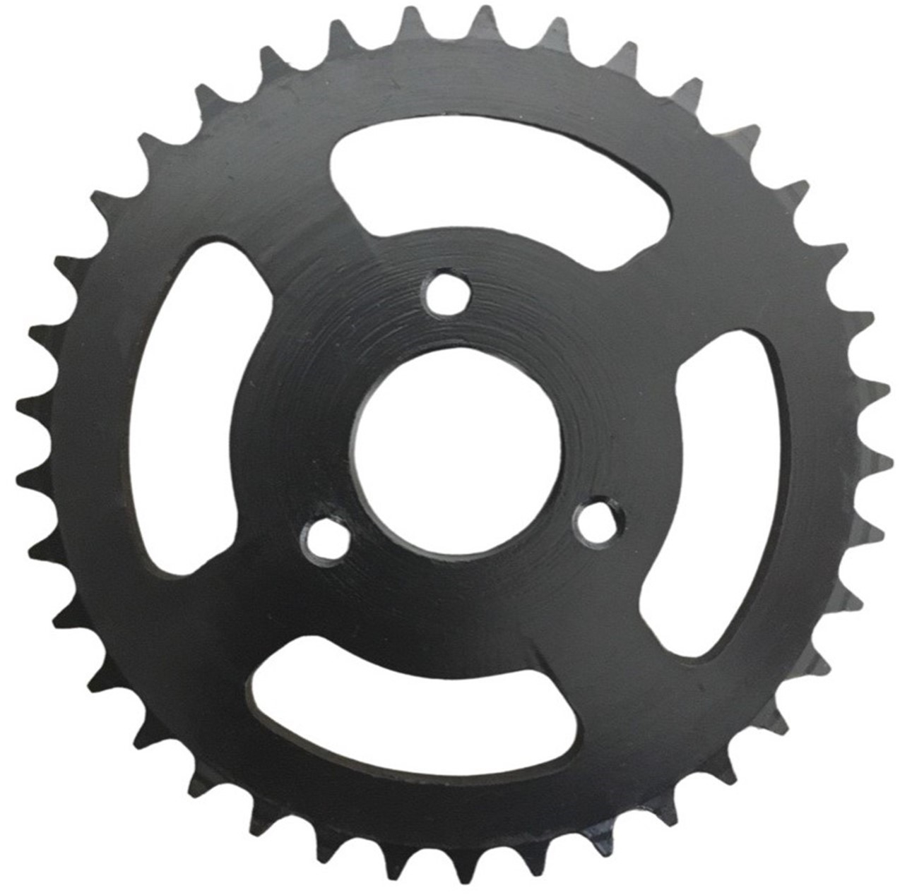 Rear Sprocket #428 37th Bolt Pattern=3x55mm (47mm to adjacent hole), Shaft=36mm - Click Image to Close