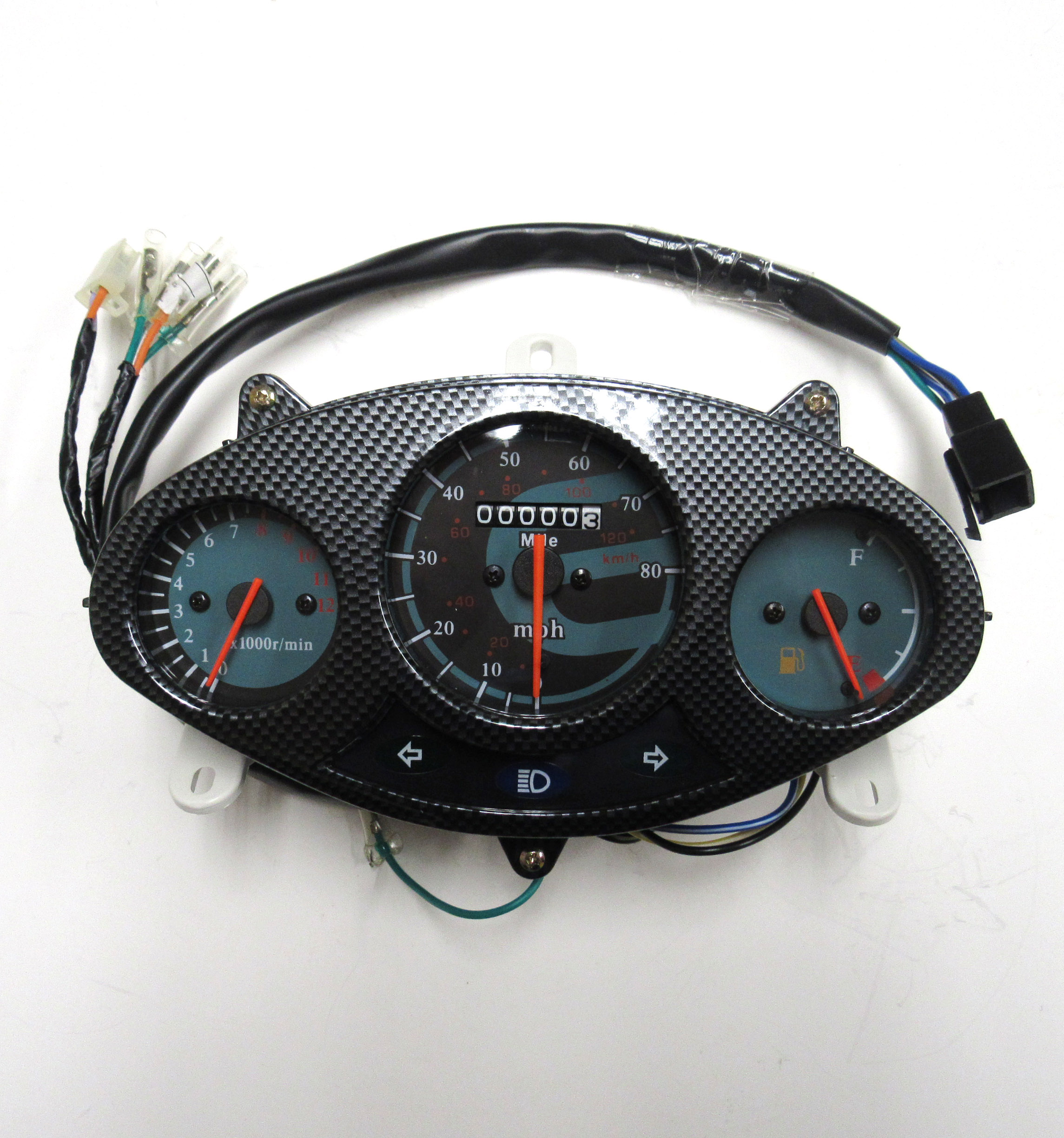 Speedometer Instrument Console Fits E-Ton Sport 150, Scooters + More