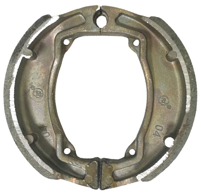 Brake Shoes OD=115x25mm With Locator Pin Ridge Fits Many ATVs and Scooters - Click Image to Close