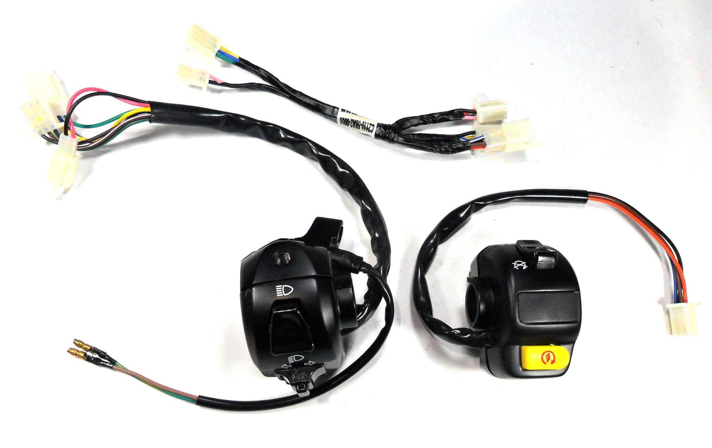 Handlebar Switch Kit (New Style) E-Ton Beamer PN2 2-Headlight Model Note: This Kit does not come with a brake lever - Click Image to Close