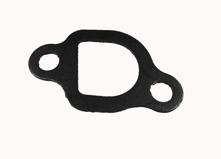GASKET EXHAUST Honda Type GX110 -GX200 and Other 5.5HP (163cc) - 6.5HP (212cc) Motors Used on Generators, GoKarts, Minibikes, Power Equipment Bolts Ctr to Ctr=45mm Thick=1.2mm - Click Image to Close