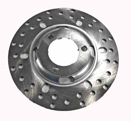 Disc Brake Rotor OD=180mm ID=48mm Bolts c/c=58mm Fits Tao Tao BWS50/150 + others - Click Image to Close