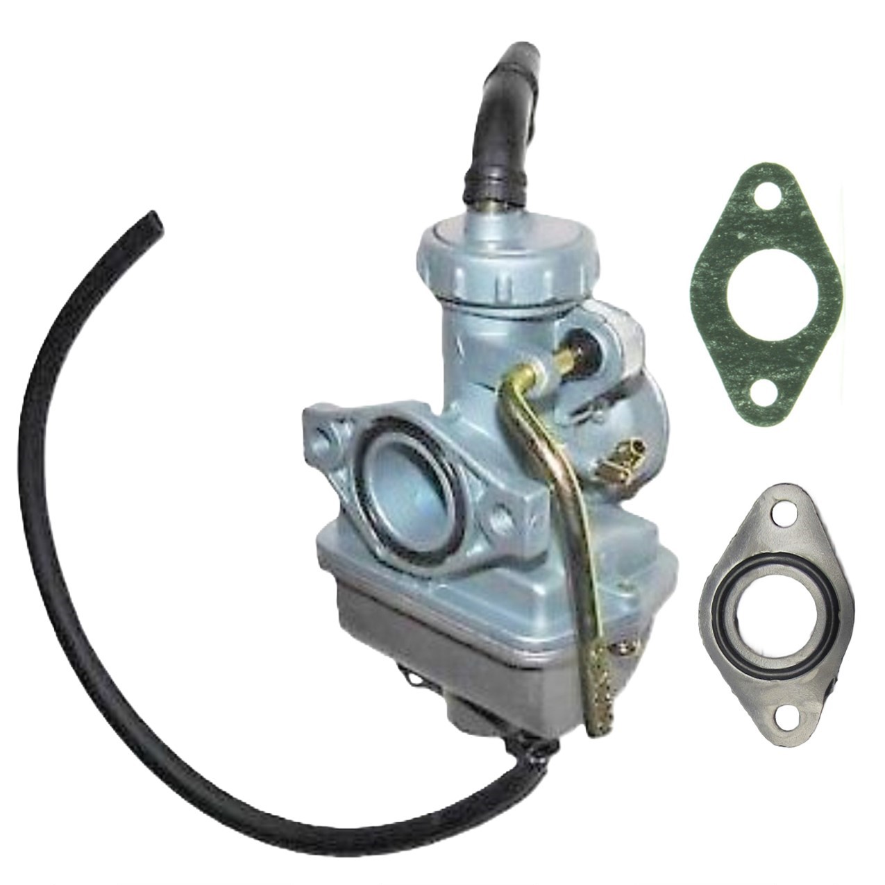 PZ20 Carburetor 110-125cc ATV, Dirtbike Intake ID=20mm Air Box OD=33mm Bolts c/c=48mm