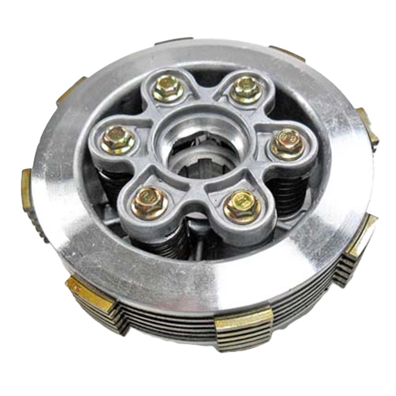 CLUTCH PACK CG150-250 ATV, Dirtbike, GoKart 6 Plate 6 Bolt 6 Splines