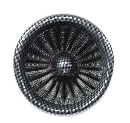 High Performance Carbon Graphite Air Filter ID=42mm Fits 125-150cc ATV, GoKarts, Scooters with PD24J Carburetors