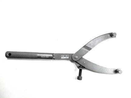 Flywheel & Clutch Holder Wrench Works on most ATVs, GoKarts, Scooters - Click Image to Close