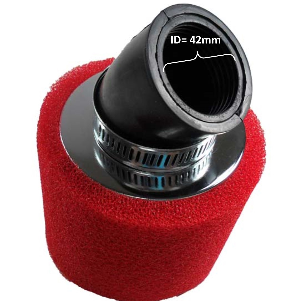 Air Filter 2-STAGE ID=42mm - Click Image to Close